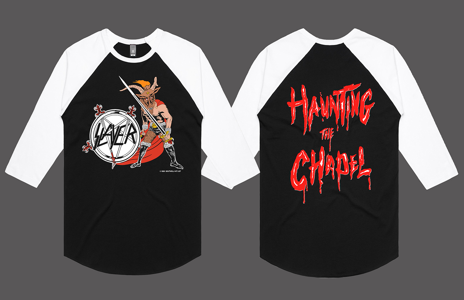 Slayer – Haunting the Chapel backpatch