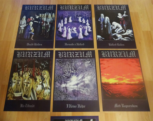 Burzum - Daudi Baldrs (Set of 7 posters) - Image 2