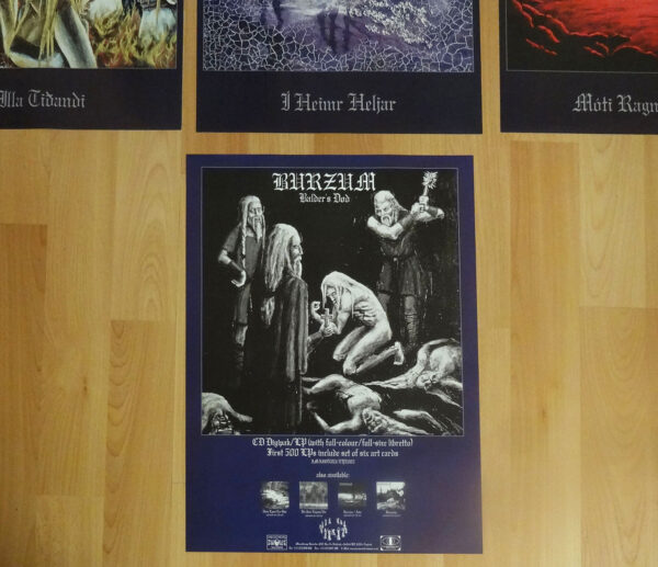 Burzum - Daudi Baldrs (Set of 7 posters) - Image 3