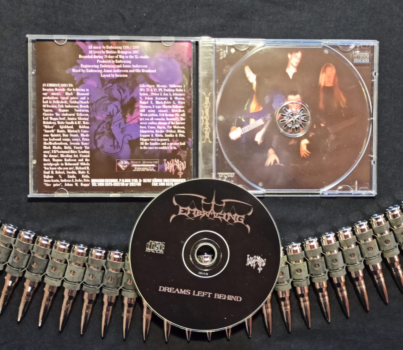 Embracing – Dreams Left Behind (CD) - Image 2